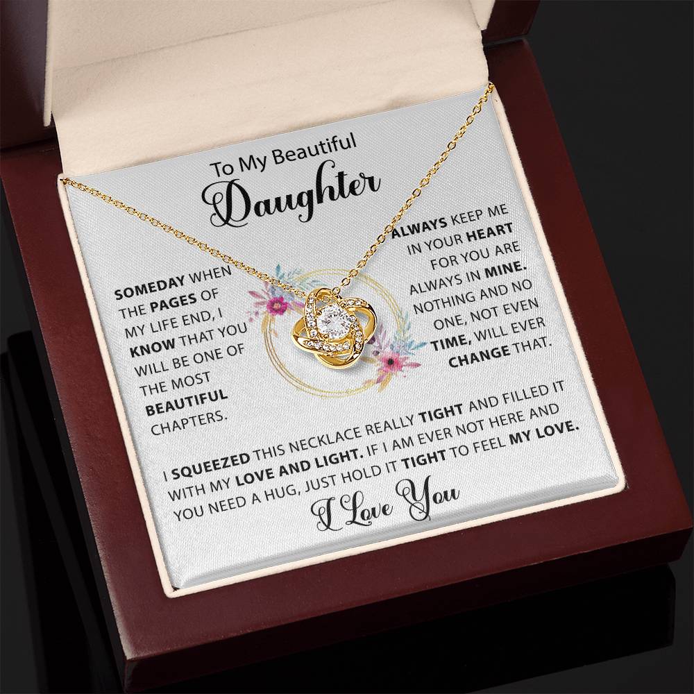 To my Daughter - The best chapter of my life - Gold