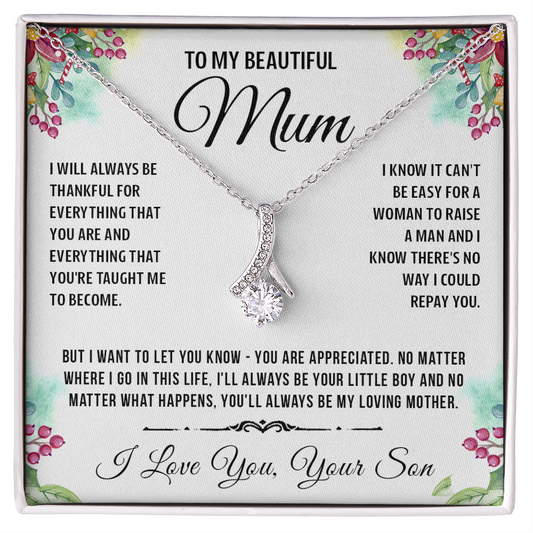 To My Special Mum - Pendant Necklace