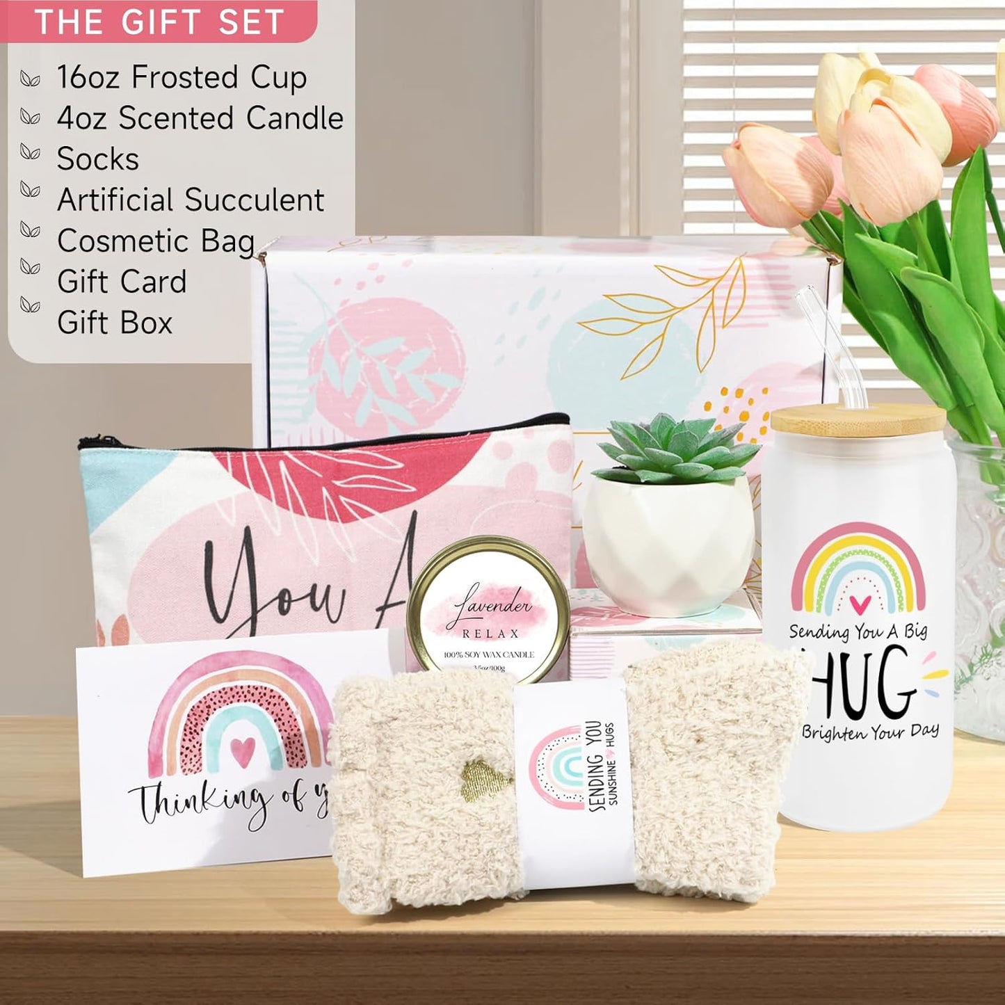 Get Well Spa Set - Post-Surgery Gifts for Her (Recovery & Cheer Up)