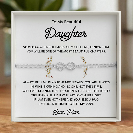 Always Keep Me In Your Heart - Bracelet for Daughter