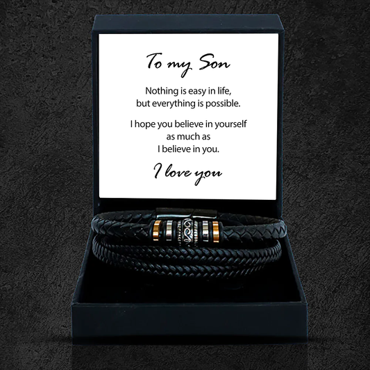 To my Son - Never forget that I believe in you