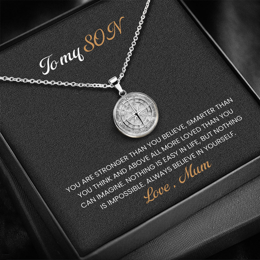 To my Son - I hope you will always believe in yourself