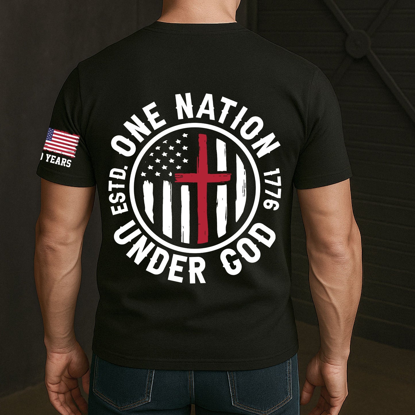 250 Years One Nation Under God - Personalized Shirt