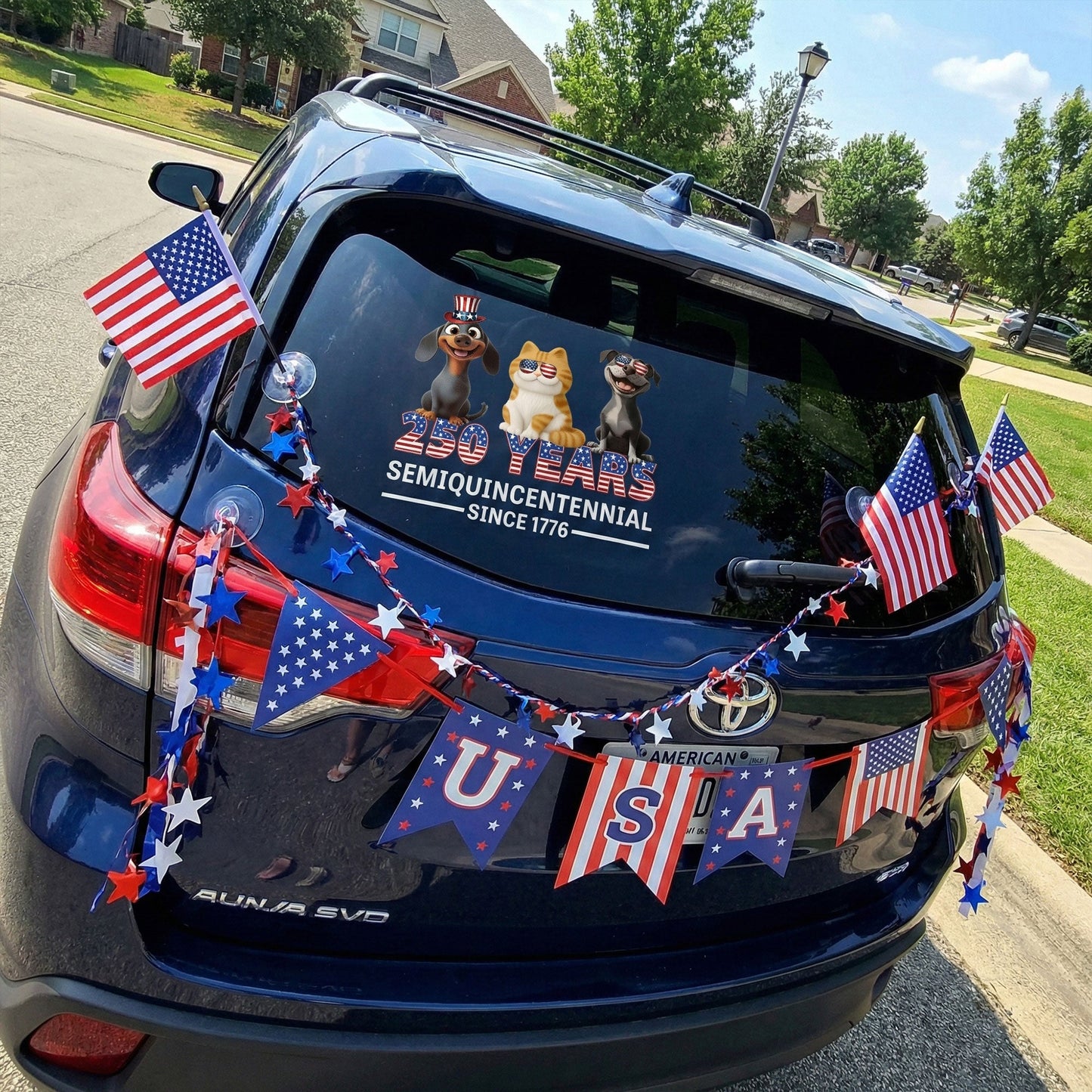 250 Years Semiquincentennial - Personalized Decal