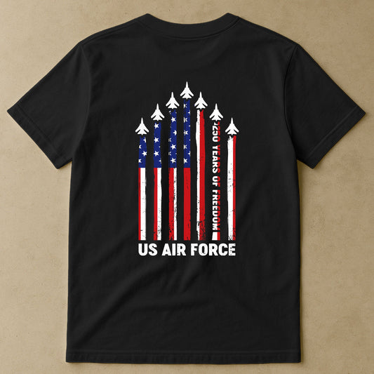 250 Years US Air Force - Back Printed Shirt