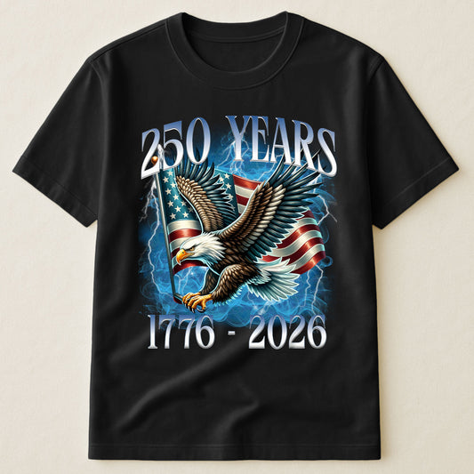250 Years Eagle & Lightning - Shirt