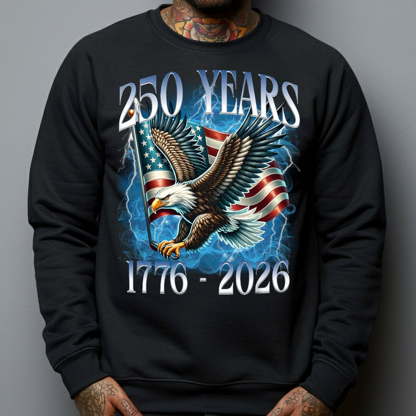 250 Years Eagle & Lightning - Shirt