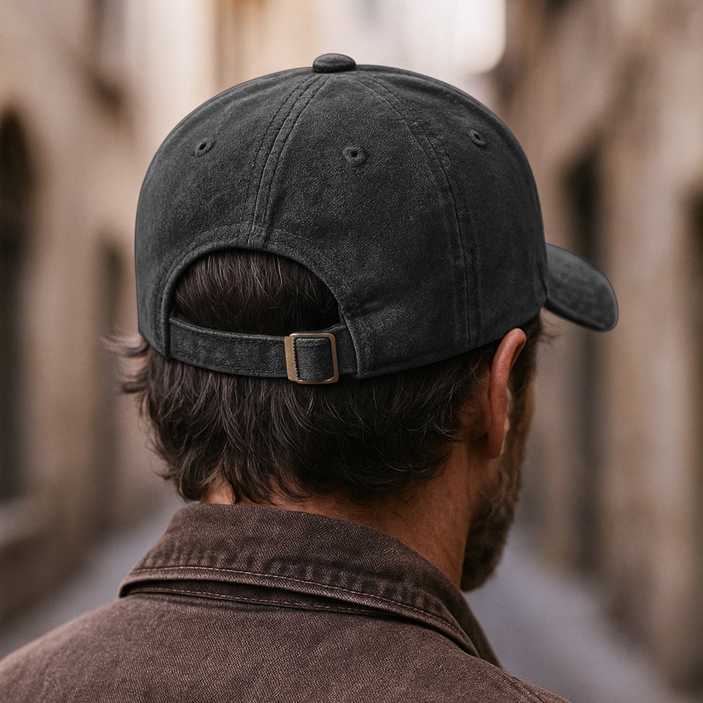 250Th Anniversary Usa Patriotic Faux Pattern - Personalized Distressed Denim Cap