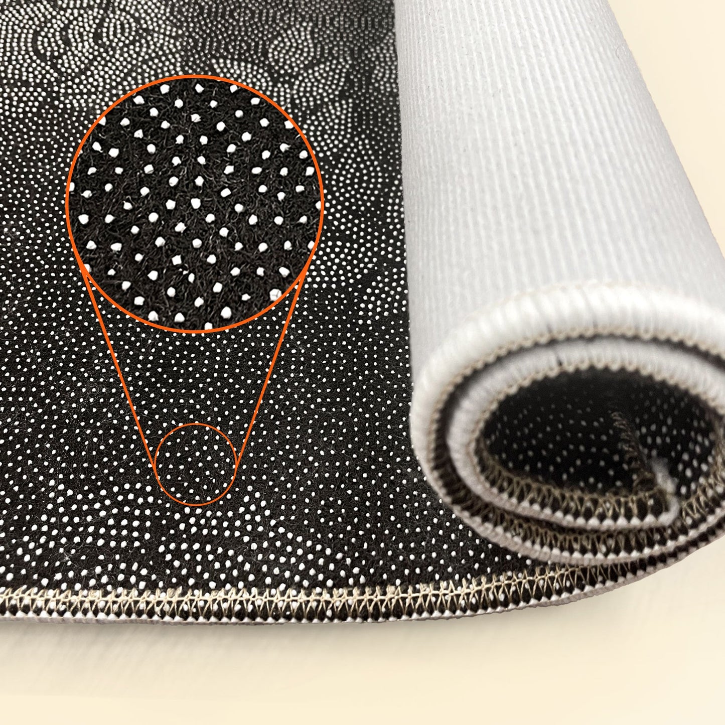 250 Years Home Sweet Home Minimalist Welcome Faux Yarn Pattern - Personalized Doormat