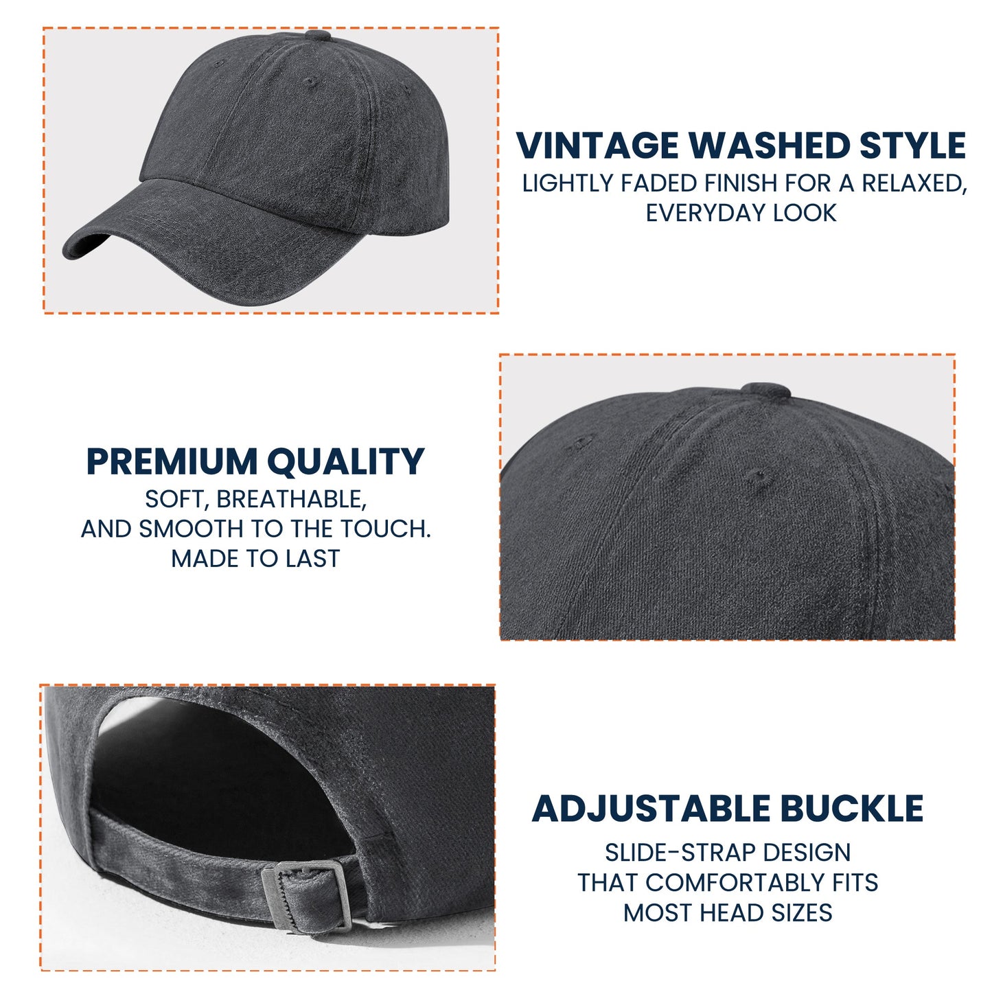 250 Years Of Freedom Faux Pattern - Personalized Distressed Denim Cap