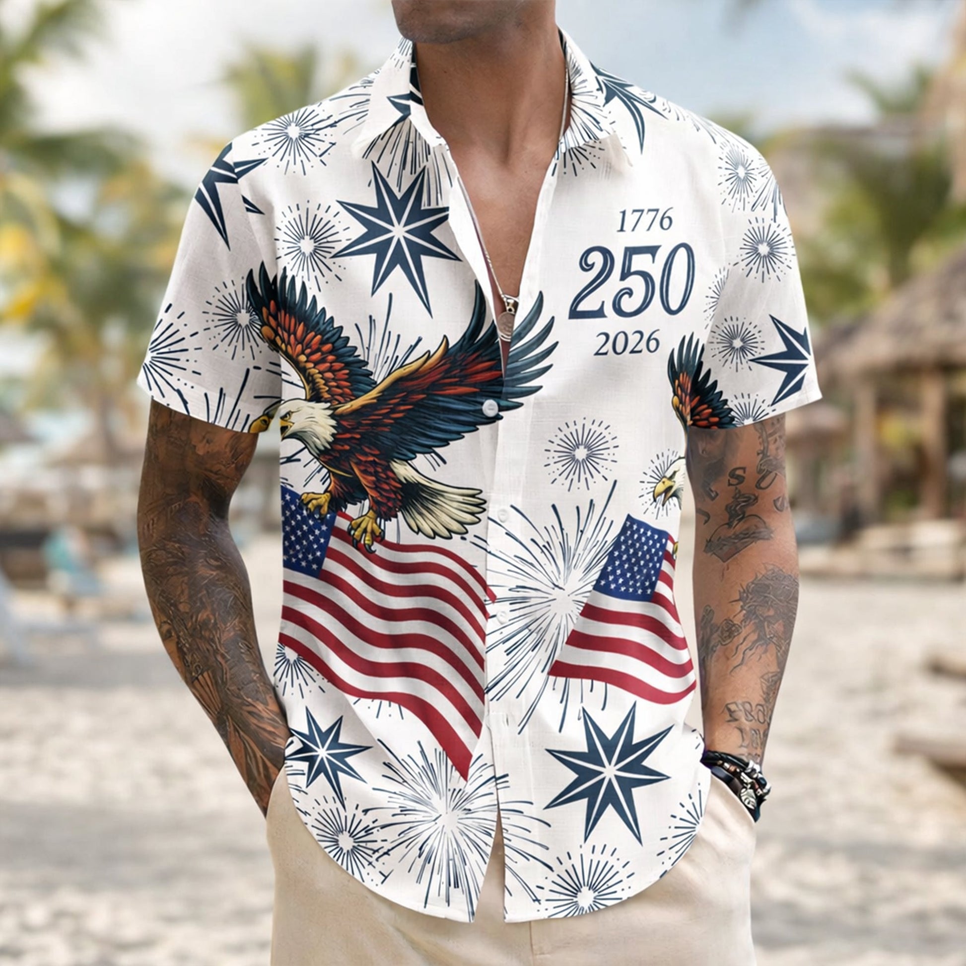 250 Years Of Freedom - Hawaiian Shirt