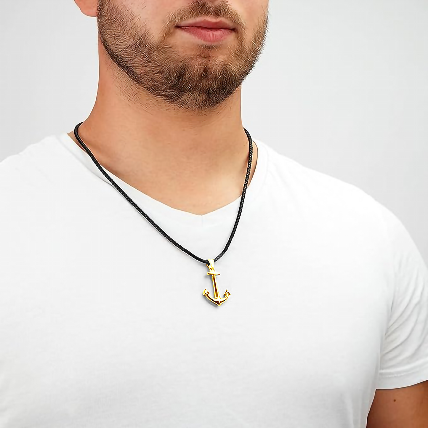 To my Son - Anchor pendant