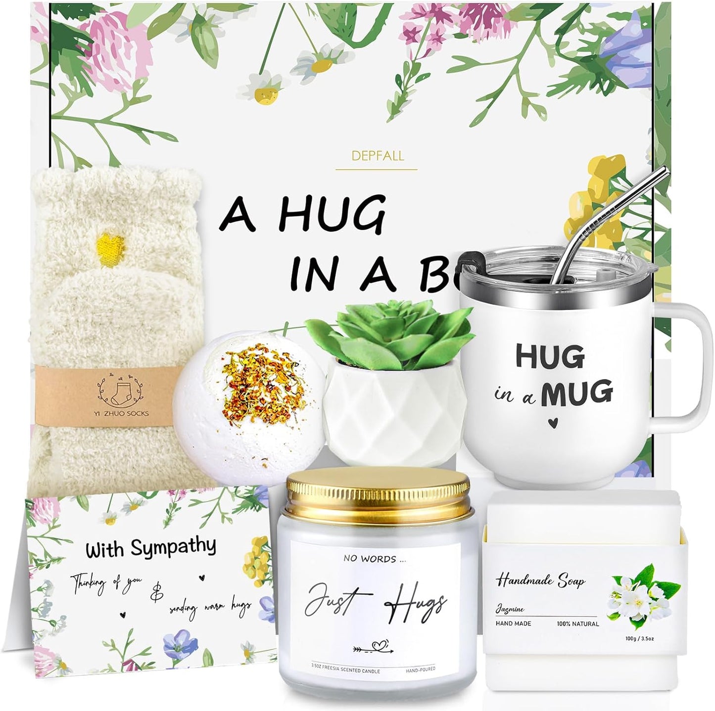 Sympathy Care Package - Loss of Loved One Gifts for Her Thinking of You