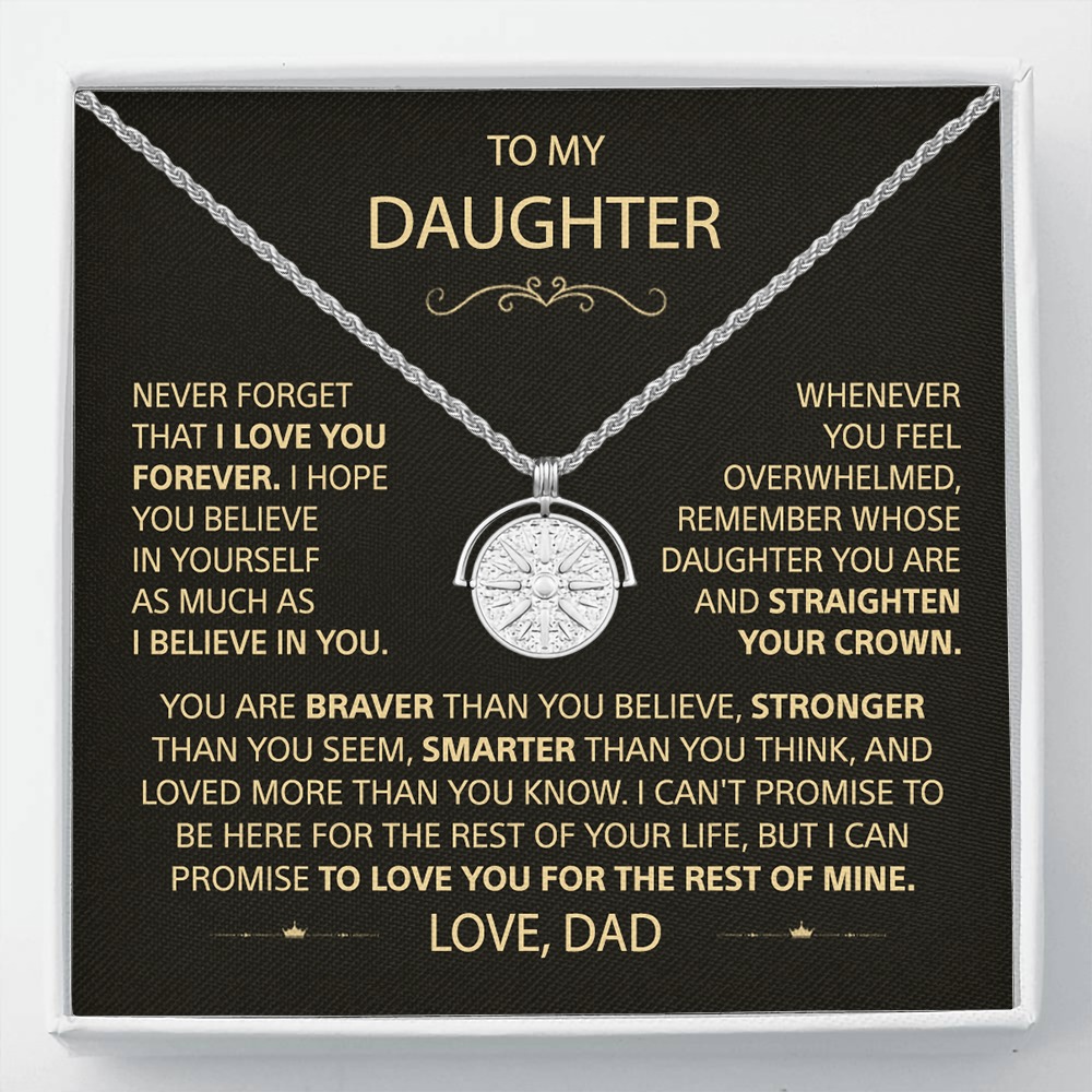 To My Daughter - Sun Necklace