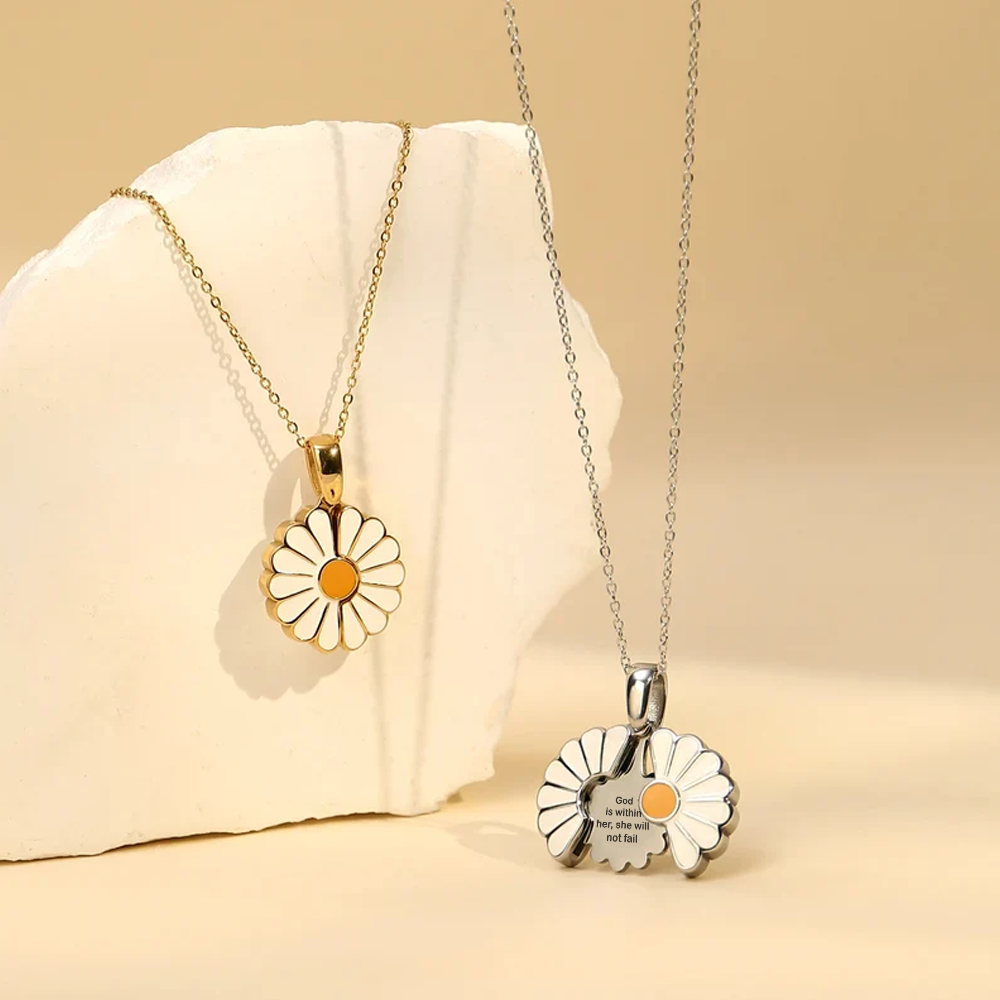 Strength Necklace - She will not fail