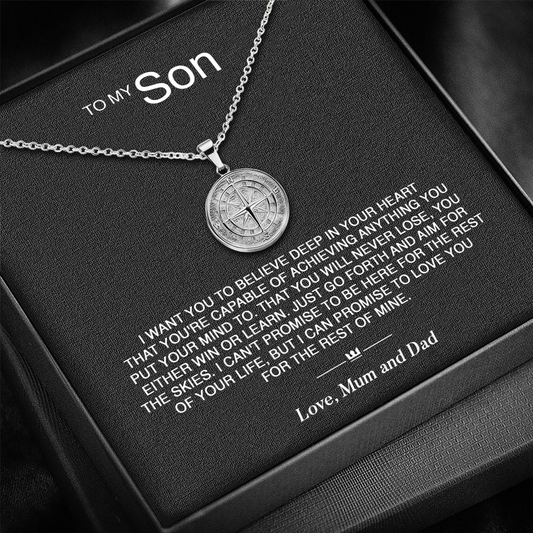 To my Son / Grandson - Always go forth and aim for the skies
