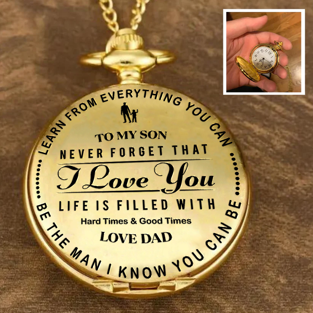 To my Son - Luxury vintage watch - Gold
