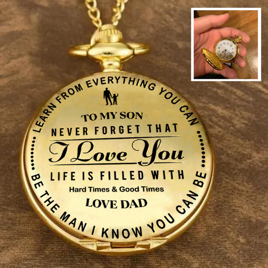 To my Son - Luxury vintage watch - Gold