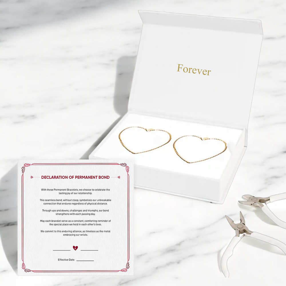 Permanent Love Bracelet - Silver