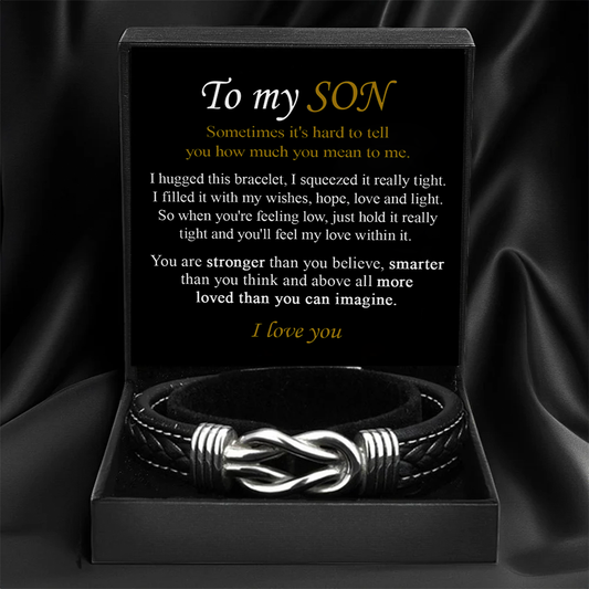 To my Son - Knot bracelet