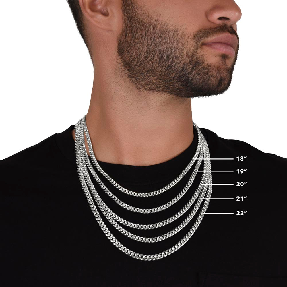 To My Son - Never Give Up Necklace