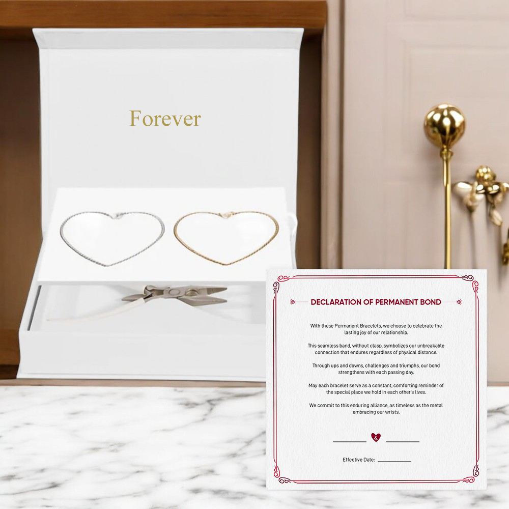Permanent Love Bracelet - Silver