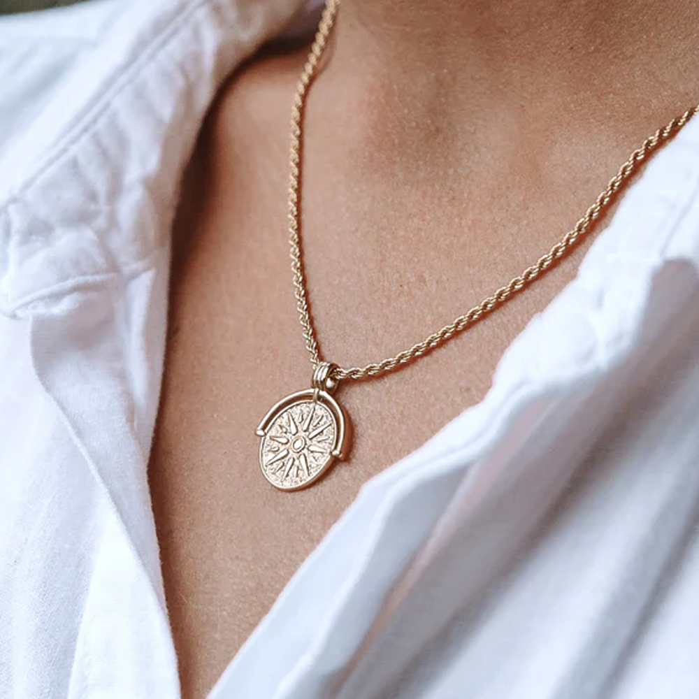 To My Daughter - Sunshine and Strength Necklace