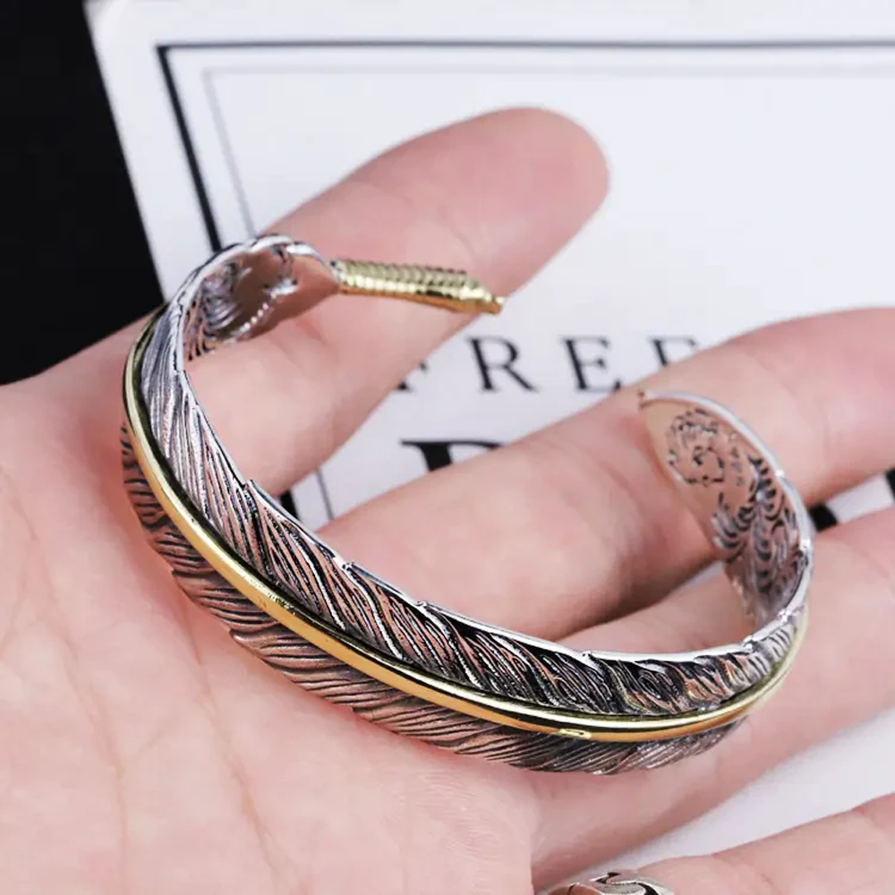 To my Son - Feather bracelet