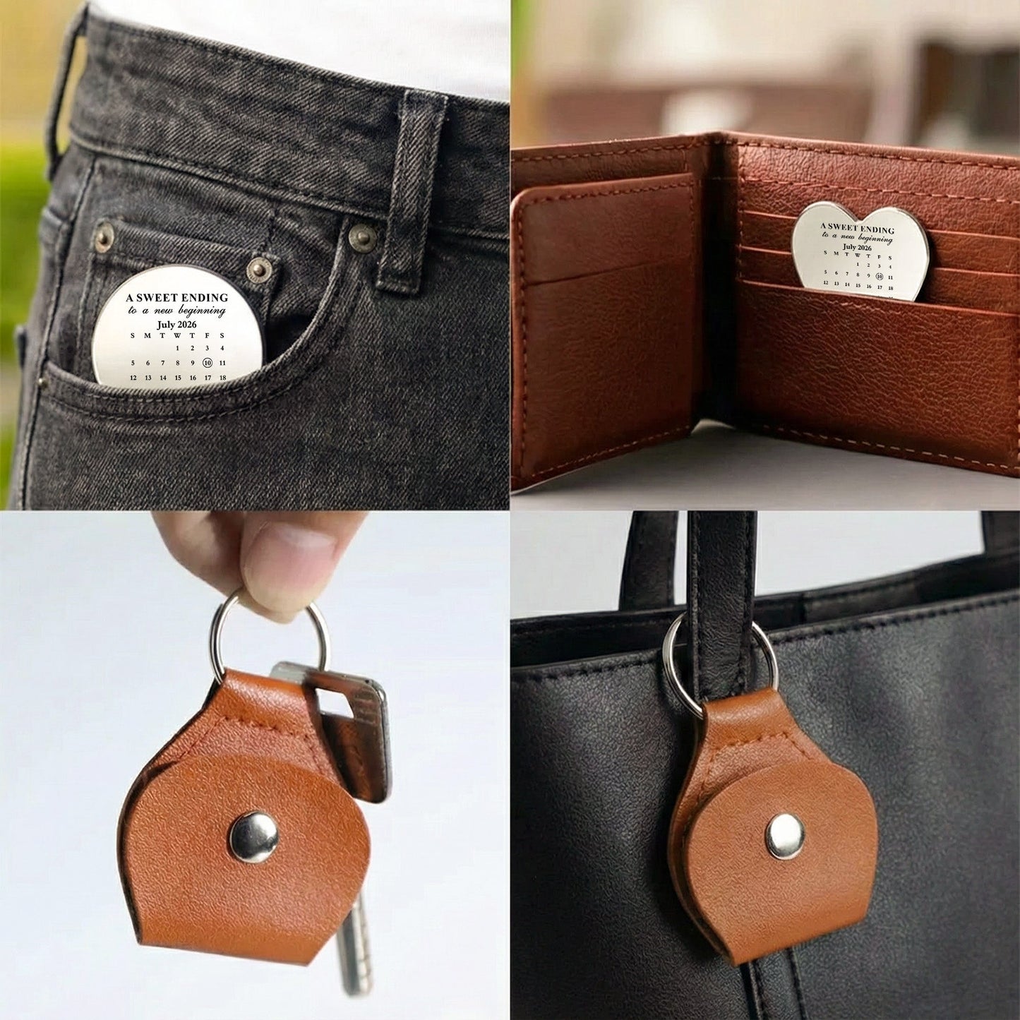 A Sweet Ending To A New Beginning - Personalized Pocket Hug