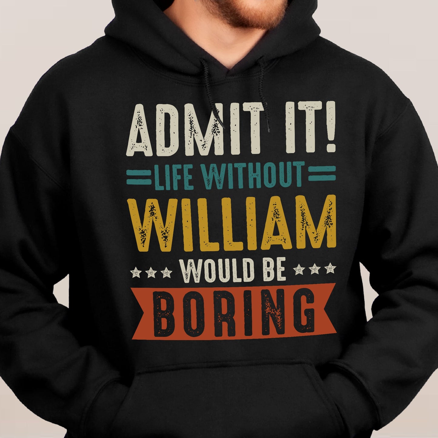 Admit It Life Without Would Be Boring - Retirement Party Gift - Personalized Shirt