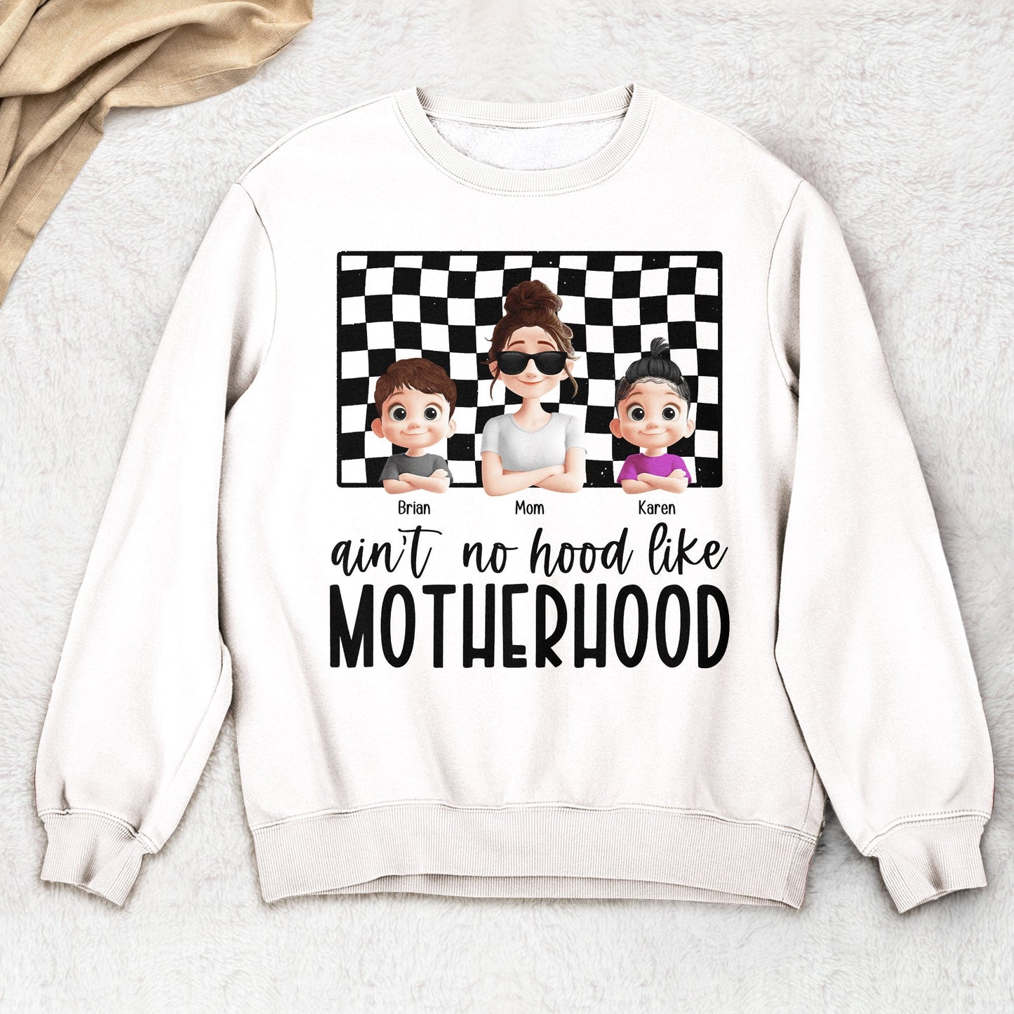 Ain't No Hood Like Motherhood - Personalized Shirt