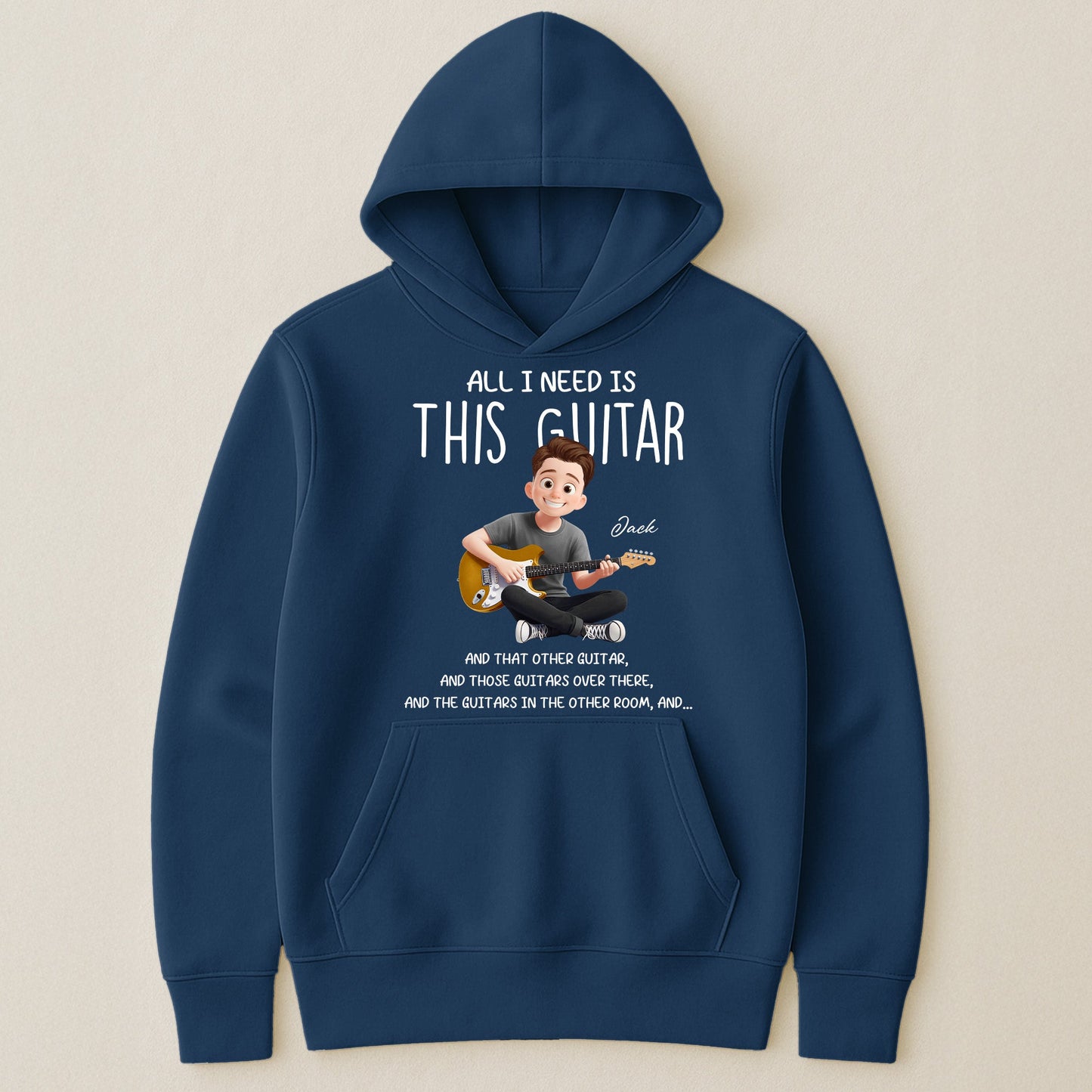 All I Need Is This Guitar - Personalized Shirt