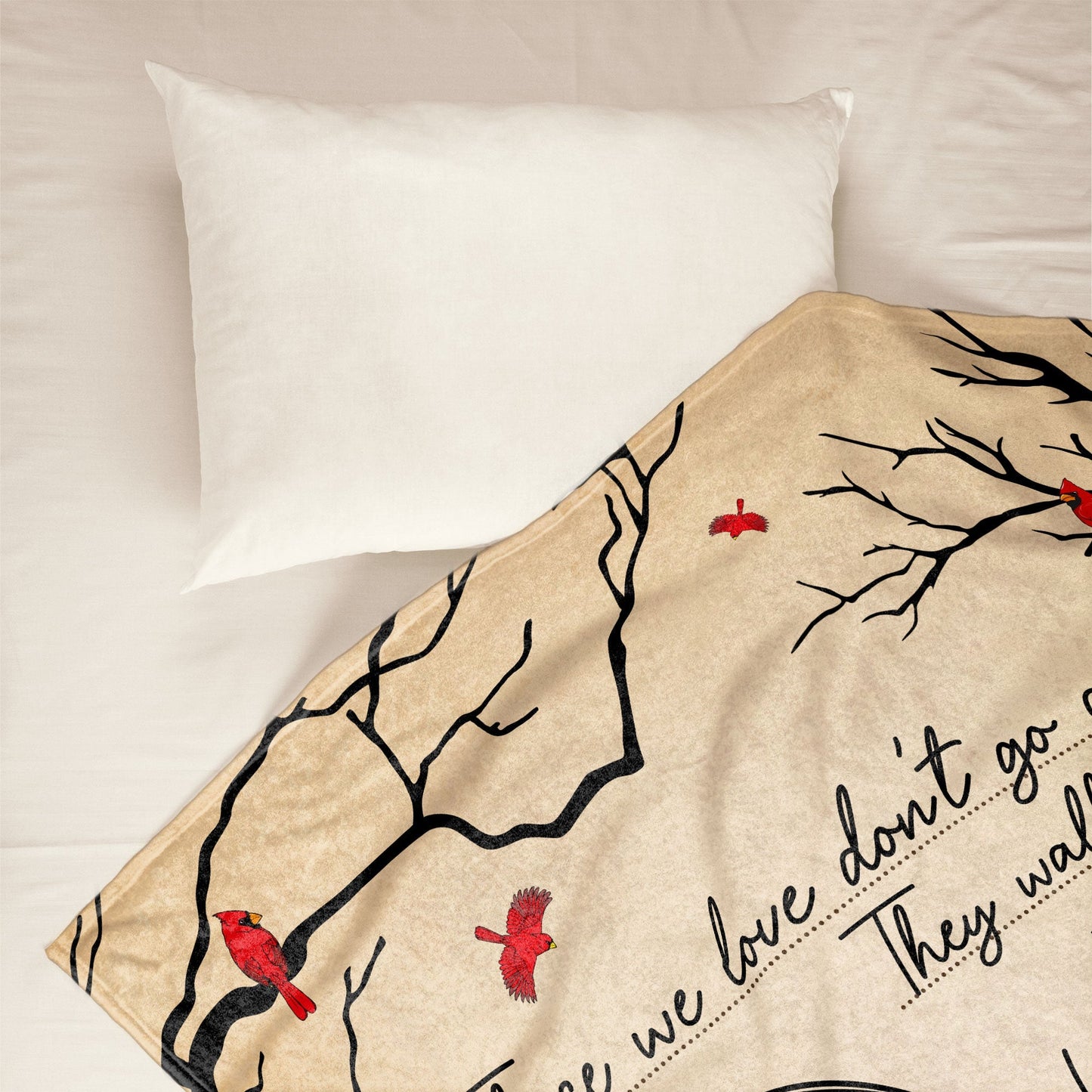 Always On Our Minds, Forever In Our Hearts - Personalized Blanket