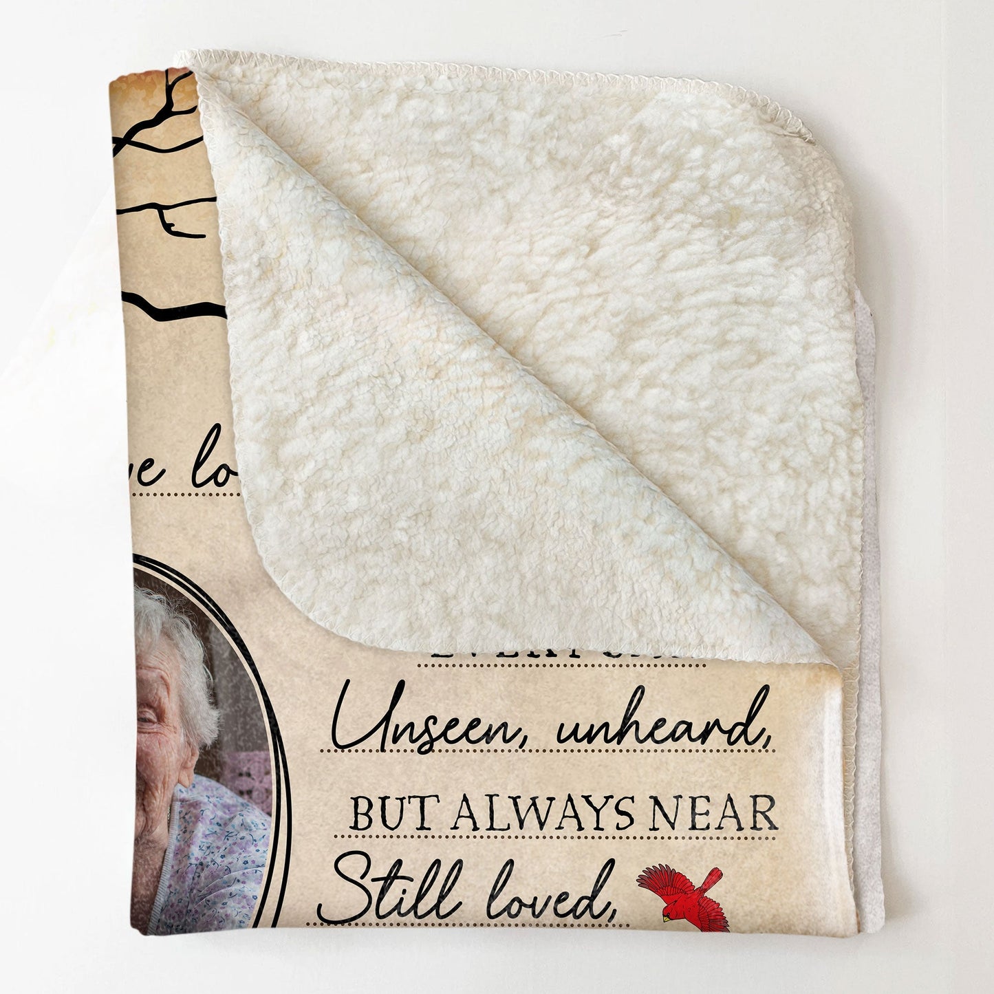 Always On Our Minds, Forever In Our Hearts - Personalized Blanket