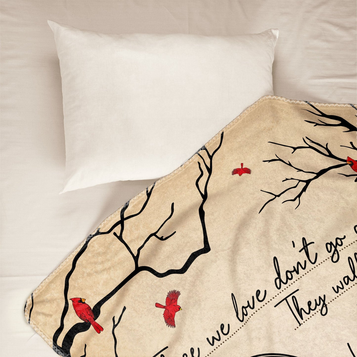 Always On Our Minds, Forever In Our Hearts - Personalized Blanket
