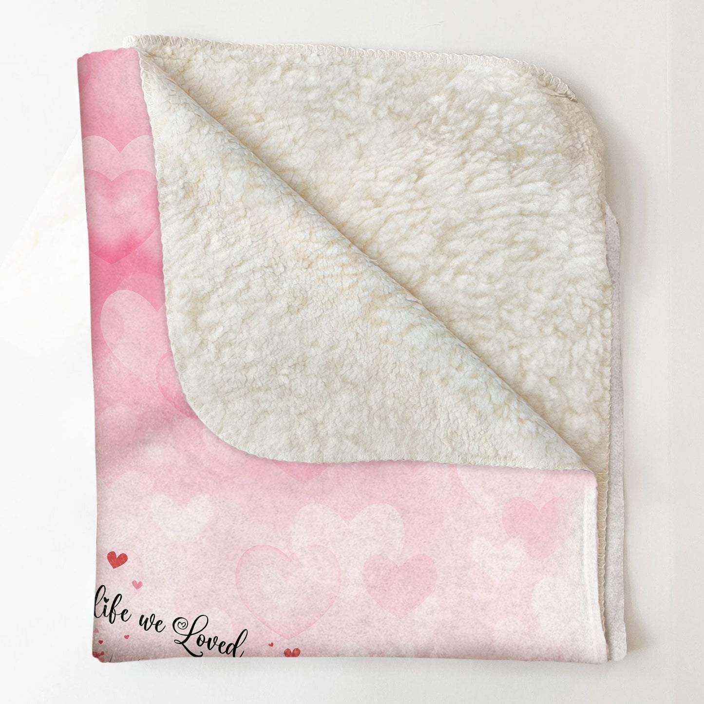 And So Together We Build A Life We Loved - Personalized Blanket
