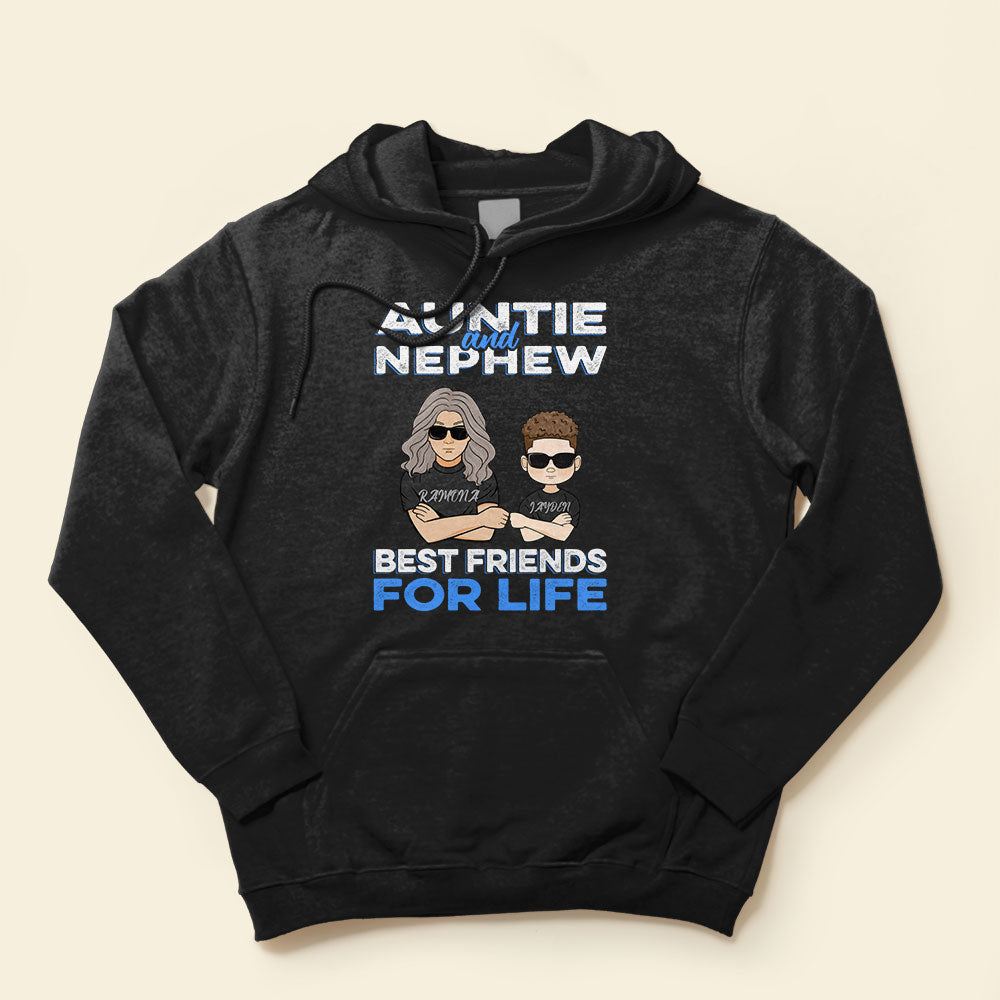 Auntie And Niece And Nephew, Family Custom Shirt, Gift For Auntie, Niece And Nephew