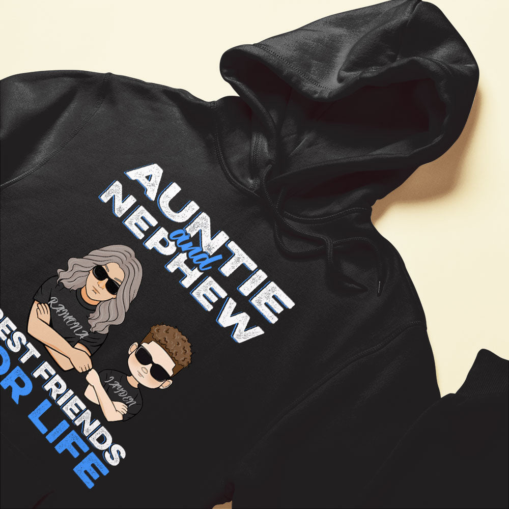 Auntie And Niece And Nephew, Family Custom Shirt, Gift For Auntie, Niece And Nephew