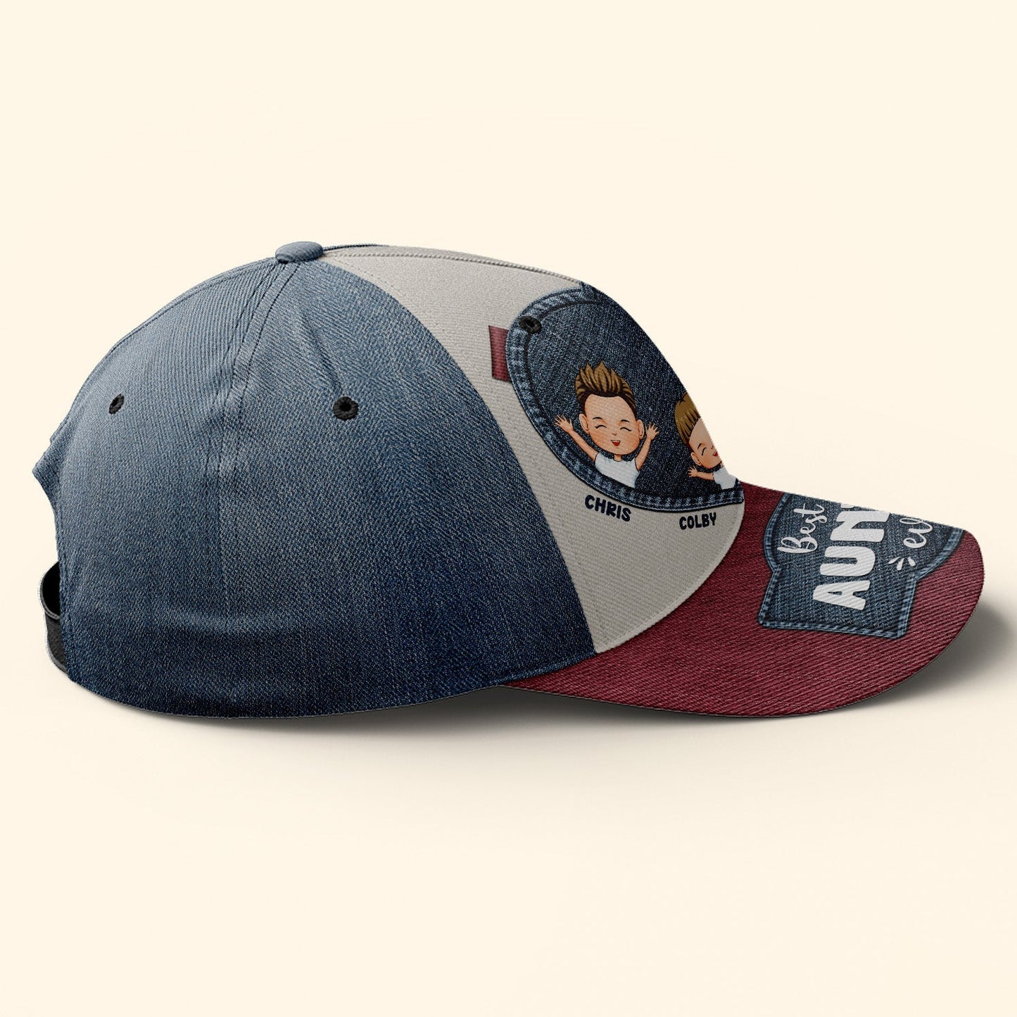 Auntie Cap Gift For Auntie - Personalized Classic Cap
