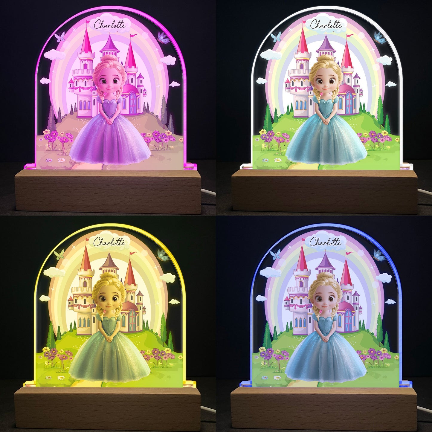 Baby Princess Light - Personalized LED Light