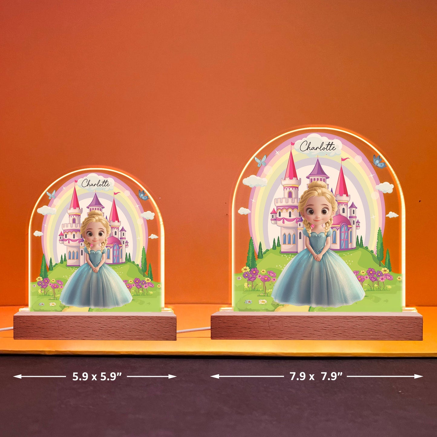 Baby Princess Light - Personalized LED Light