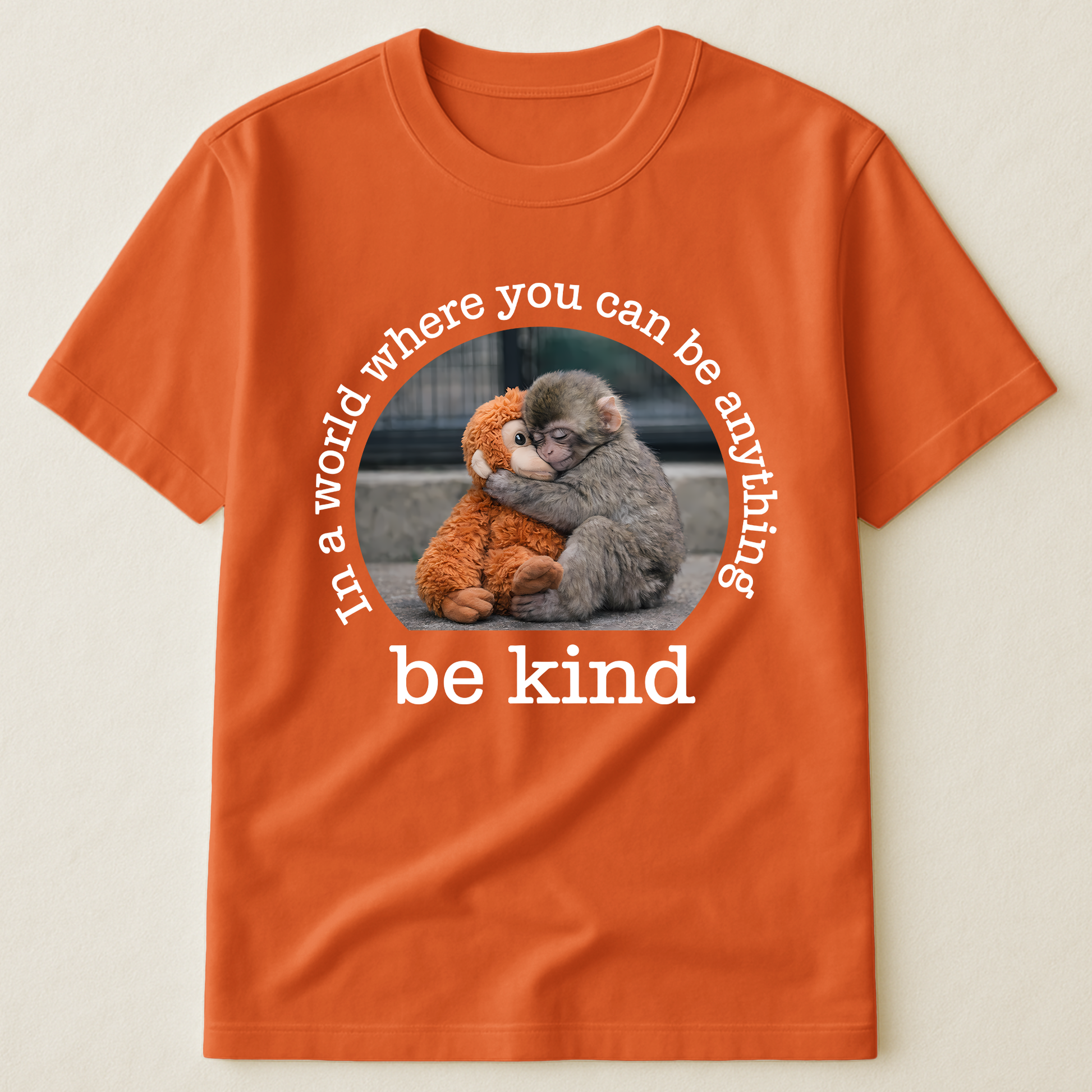 Baby Punch Monkey - Be Kind, Punch The Abandoned Baby Monkey Gift For Animal Lover - Shirt