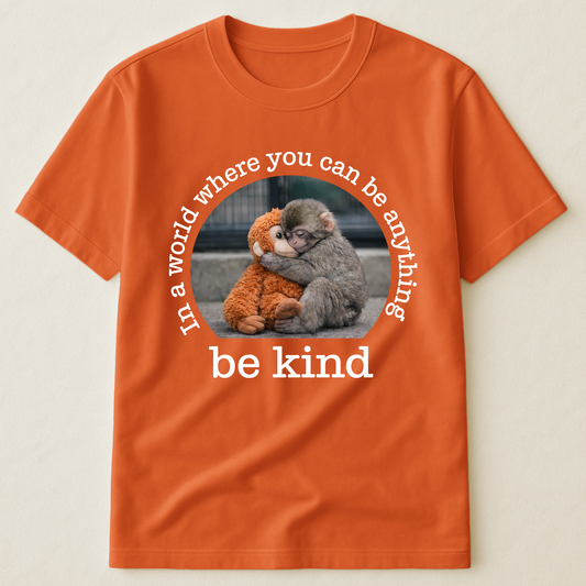 Baby Punch Monkey - Be Kind, Punch The Abandoned Baby Monkey Gift For Animal Lover - Shirt