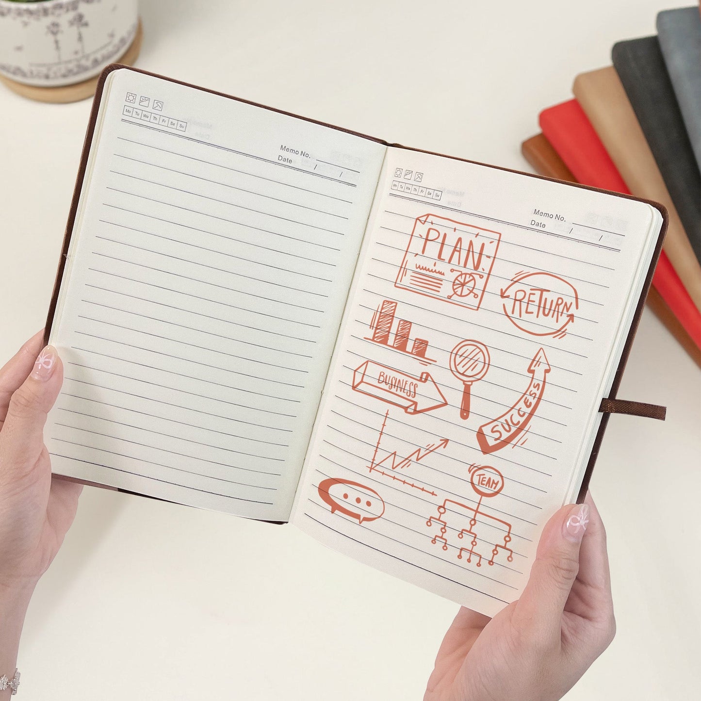 Bad B*tch Affirmations - Personalized Leather Journal