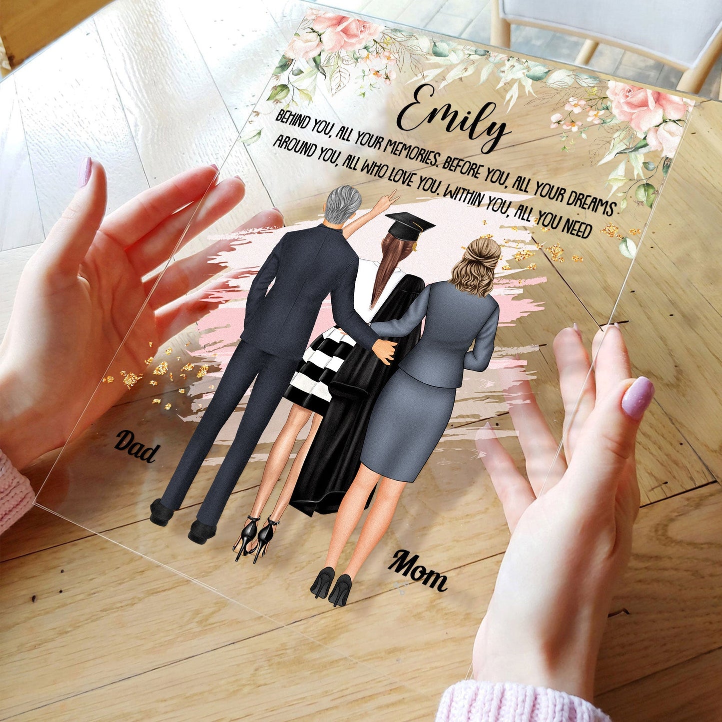 Before You All Your Dreams - Personalized Acrylic Plaque