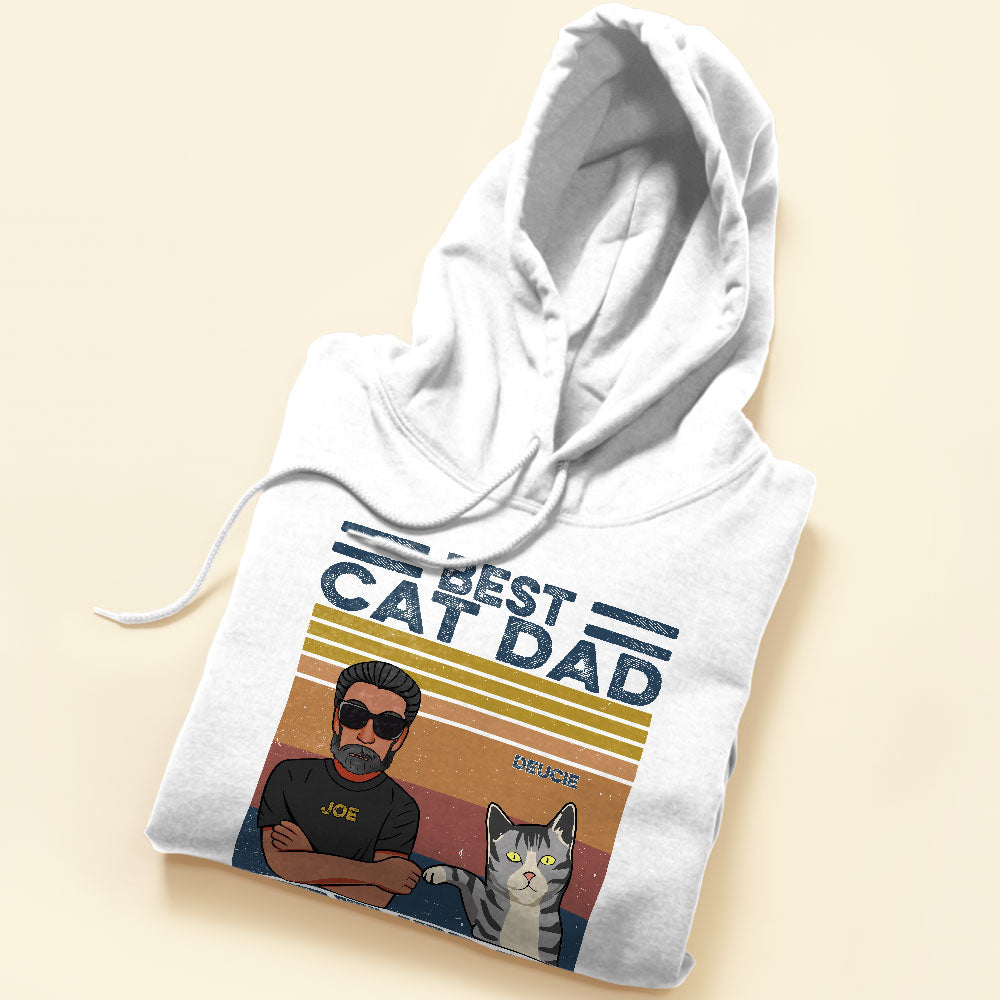 Best Cat Dad, Mom Ever - Personalized Shirt
