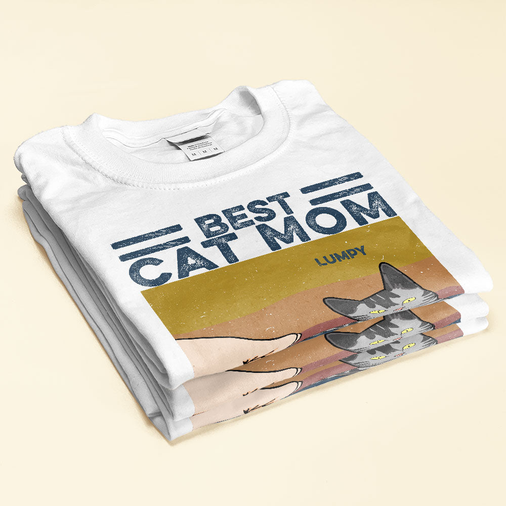 Best Cat Mom Ever Best Cat Dad Ever, Cat Custom Shirt, Gifts For Cat Lovers