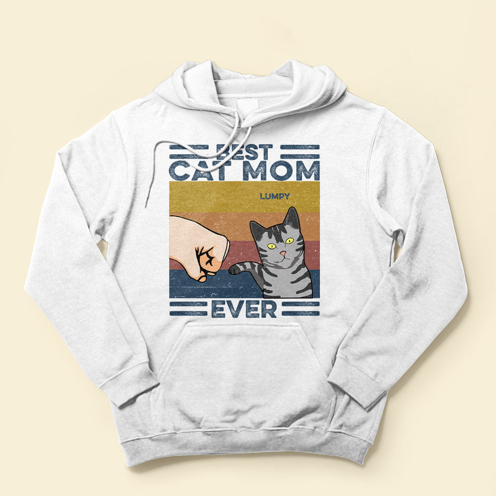 Best Cat Mom Ever Best Cat Dad Ever, Cat Custom Shirt, Gifts For Cat Lovers