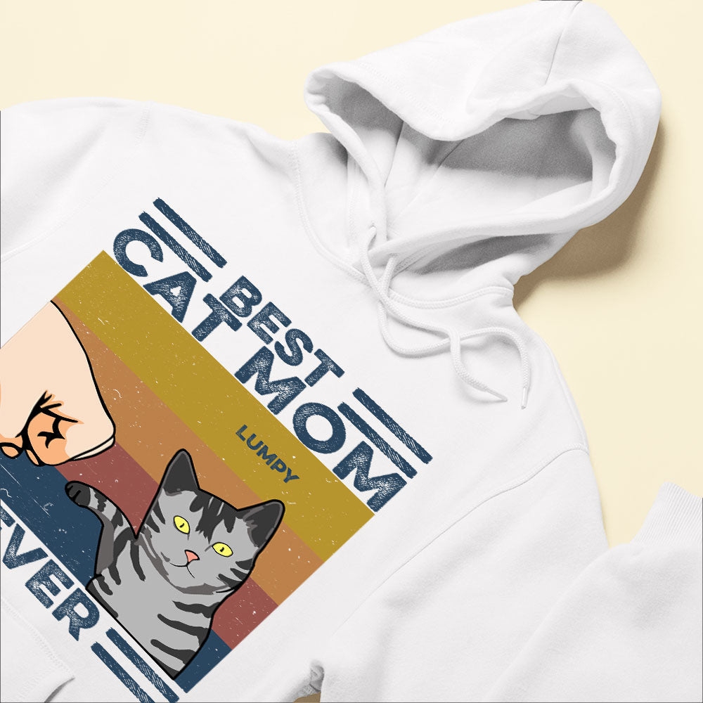 Best Cat Mom Ever Best Cat Dad Ever, Cat Custom Shirt, Gifts For Cat Lovers