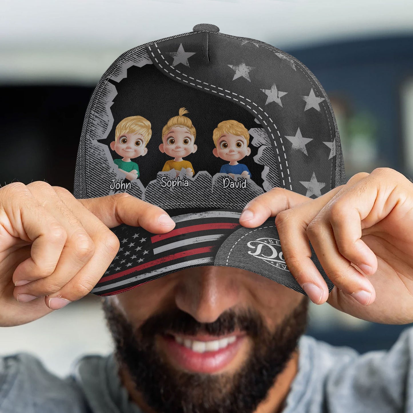 Best Dad Ever New Style - Personalized Classic Cap